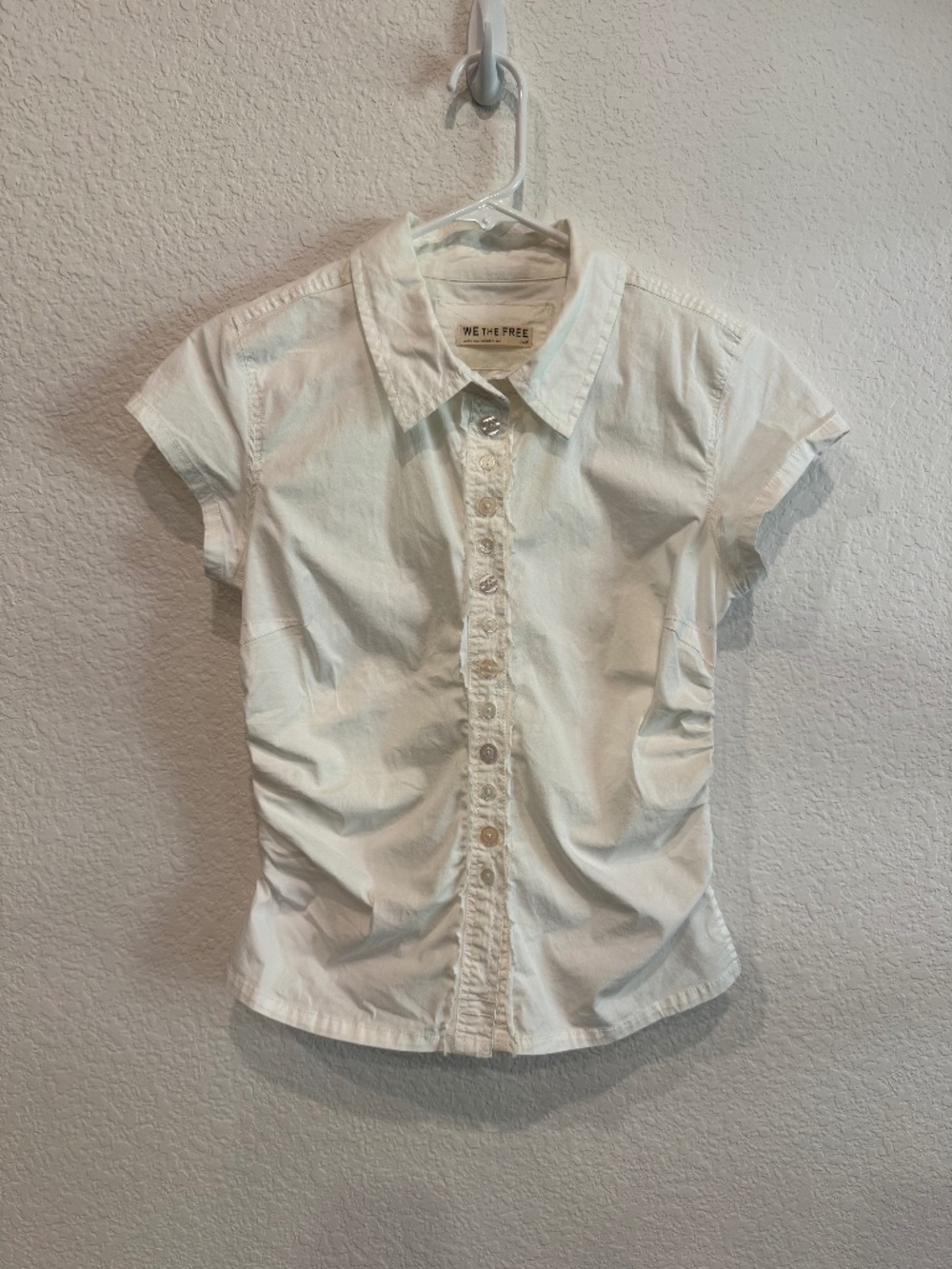 We The Free Maude Tiny Collared Top by Free People
